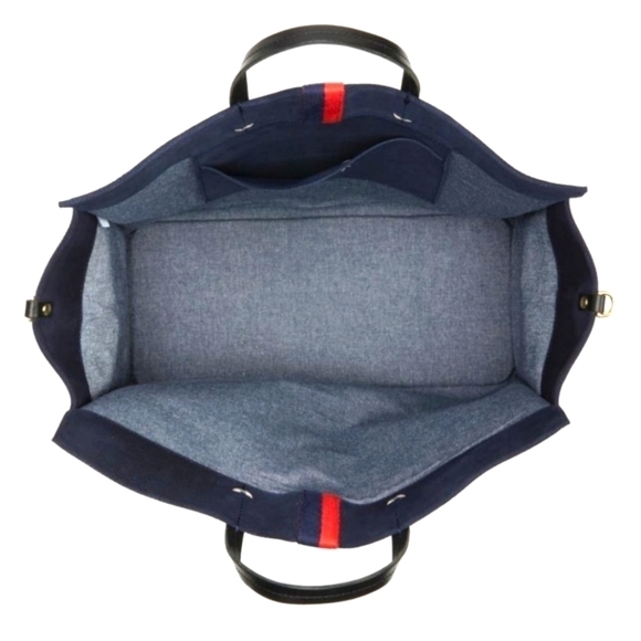 Clare V Perforated Suede Tote - Picture 3 of 8